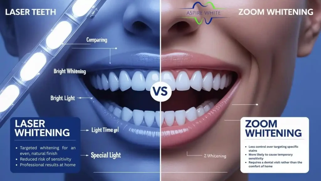 Laser Teeth Whitening vs. Zoom Whitening Oxford